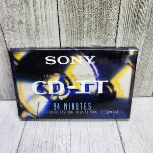 Sony CD-IT 94 Minute High Bias Blank Cassette Tape